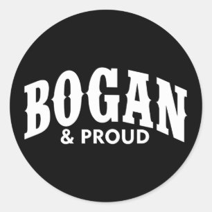 Adesivo Redondo Bogan e Orgulhoso