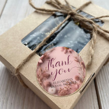 Boho Blush Flores Silvestres Secas Script Agradeci