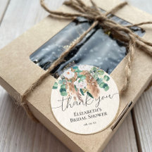Boho Eucalipto Grama Pampas Roteiro Obrigado