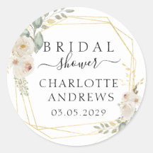 Boho Flower Chá de Noiva  