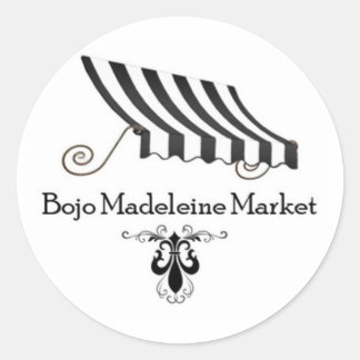 Adesivo Redondo Bojo Madeleine Market 3" Round Sticker 2025