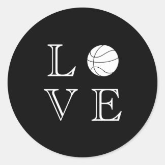 Adesivo Redondo Bola de Basquete 1