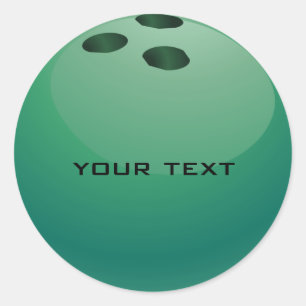 Adesivo Redondo Bola de boliche