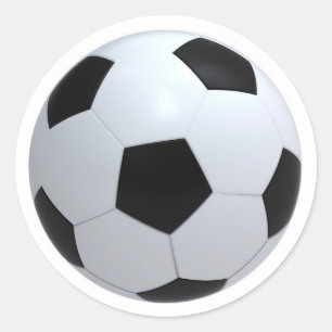 Adesivo Redondo Bola de futebol