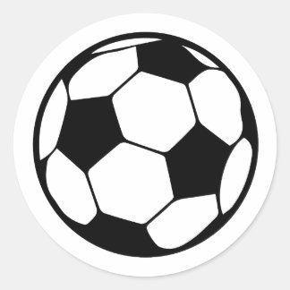 Adesivo Redondo Bola de Futebol