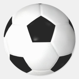Adesivo Redondo Bola de Futebol (futebol)