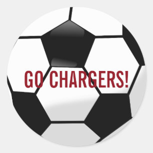 Adesivo Redondo Bola de futebol personalizada com nome e número d