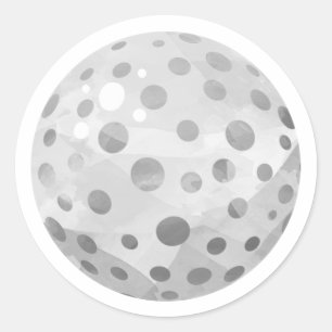 Adesivo Redondo Bola de Golfe
