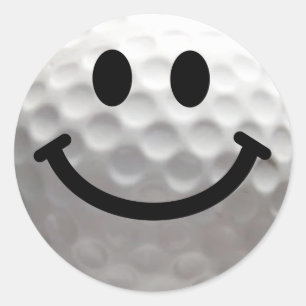 Adesivo Redondo Bola de golfe