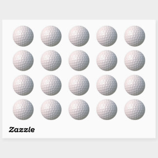 Adesivo Redondo Bola de Golfe com Alvéolos