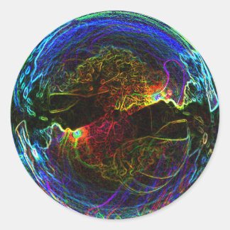 Adesivo Redondo Bolha