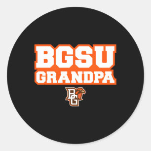 Adesivo Redondo Boliche Green Bgsu Falcons Avô