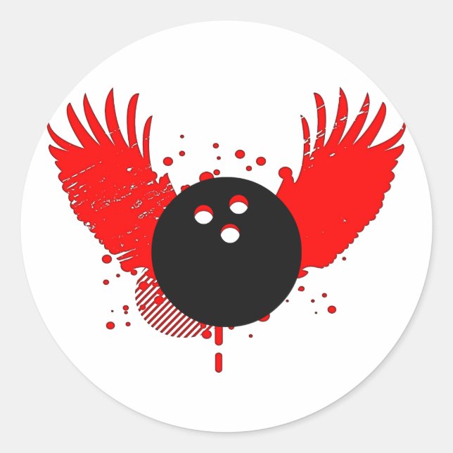 Adesivo Redondo boliche hi-fi (Frente)