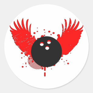 Adesivo Redondo boliche hi-fi