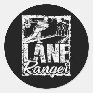 Adesivo Redondo Boliche Lane Ranger