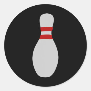 Adesivo Redondo Boliche Pin Figurume Ll Beco Strike Spare de Dez p