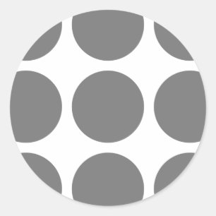 Adesivo Redondo Bolinhas grandes