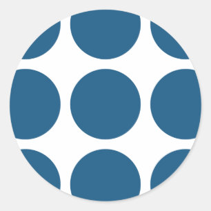Adesivo Redondo Bolinhas grandes