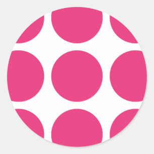 Adesivo Redondo Bolinhas grandes