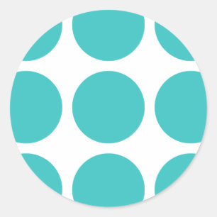 Adesivo Redondo Bolinhas grandes
