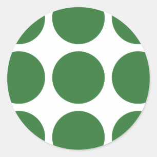 Adesivo Redondo Bolinhas grandes