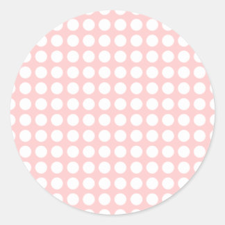Adesivo Redondo Bolinhas Sticker