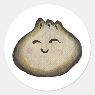 Adesivo Redondo Bolinho Bao