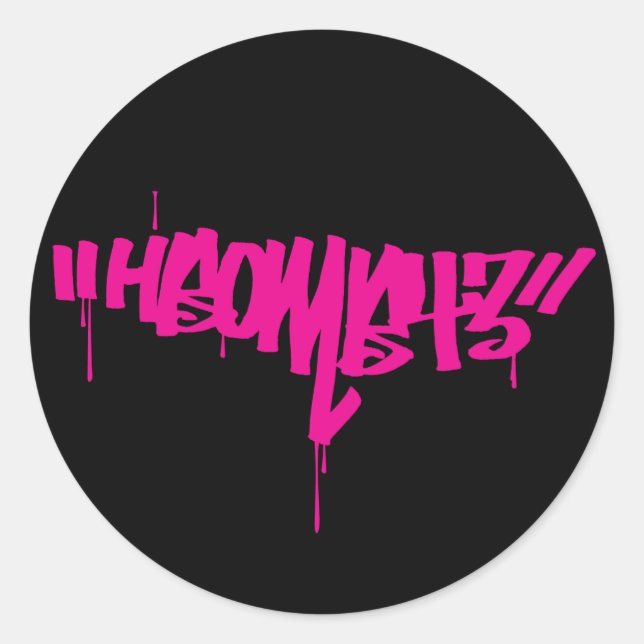 Adesivo Redondo Bomba 43 (Frente)