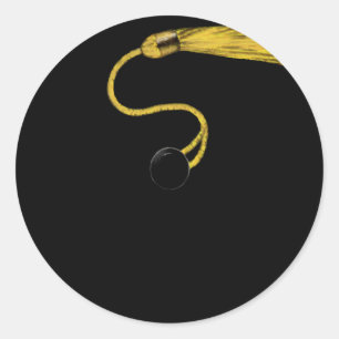 Adesivo Redondo Boné de formatura