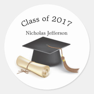 Adesivo Redondo Boné Rolagem e Formatação de Tassle Personalizada