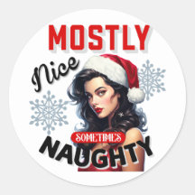 Bonita, às vezes travessa, pinta de Natal retrô