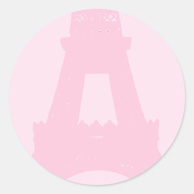 Adesivo Redondo Bonito Sticker (Frente)