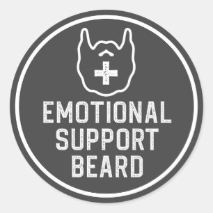 Adesivo Redondo Bonitos Homens Apoiando Emocional Oferta de Piada