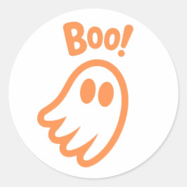 Adesivo Redondo Boo Bonito! - Kids Halloween Design
