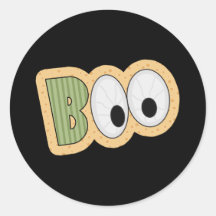 BOO Eyeball Halloween Art