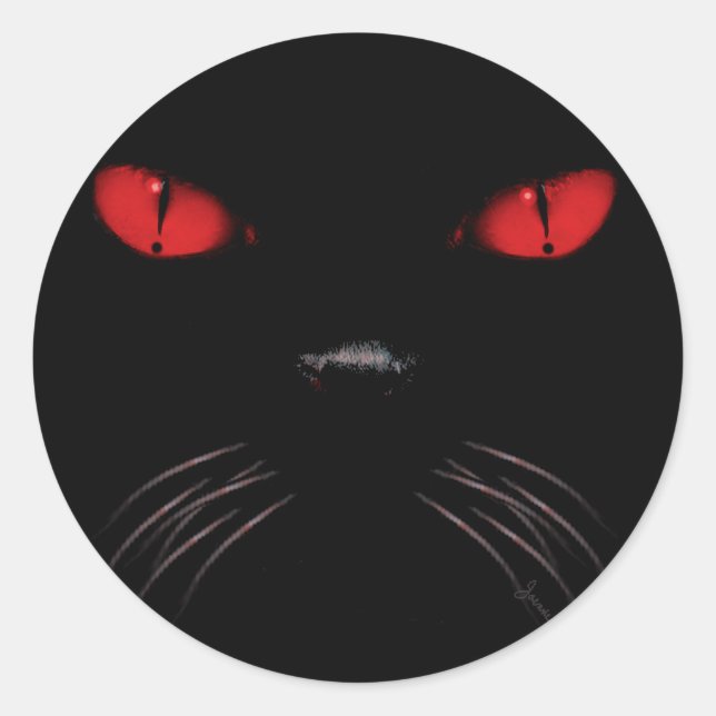 Adesivo Redondo Boo - Ruby Sticker (Frente)