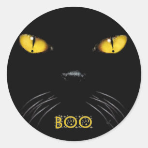 Adesivo Redondo Boo Sticker