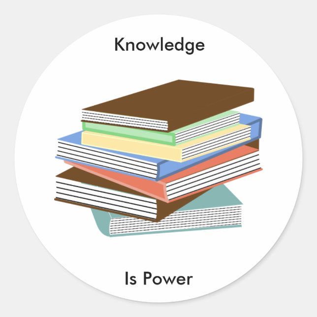 Adesivo Redondo Books_Sticker (Frente)