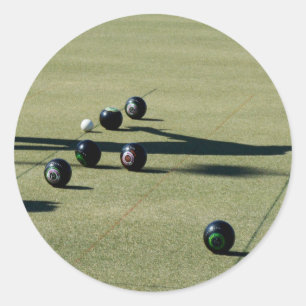 Adesivo Redondo Bordo da Vitória: Uma Chamada Próxima nos Bowls