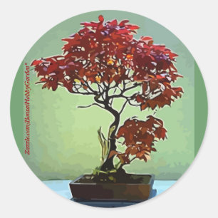 Adesivo Redondo Bordo japonês