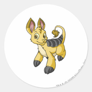 Adesivo Redondo Bori Yellow