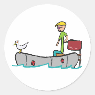 Adesivo Redondo Borracha Inflável Dinghy