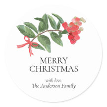 Botânica Simples Elegante de Cores Aquáticas de Na