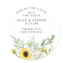 Botanical Sunflowers & Wildflowers Bouquet Sanitiz