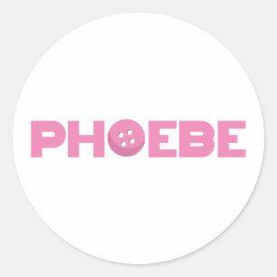 Adesivo Redondo Botão Phoebe