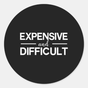 Adesivo Redondo Bougie Bougee (S Ou N) Caro E Difícil