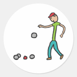 Adesivo Redondo Boules