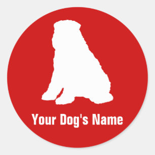 Adesivo Redondo Bouvier des Flandres ブ Equipe ィ エ ・ デ 