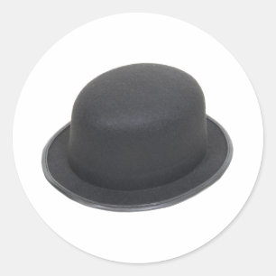 Adesivo Redondo BowlerHat080909