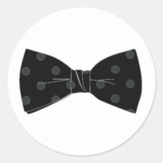 Adesivo Redondo Bowtie Sticker